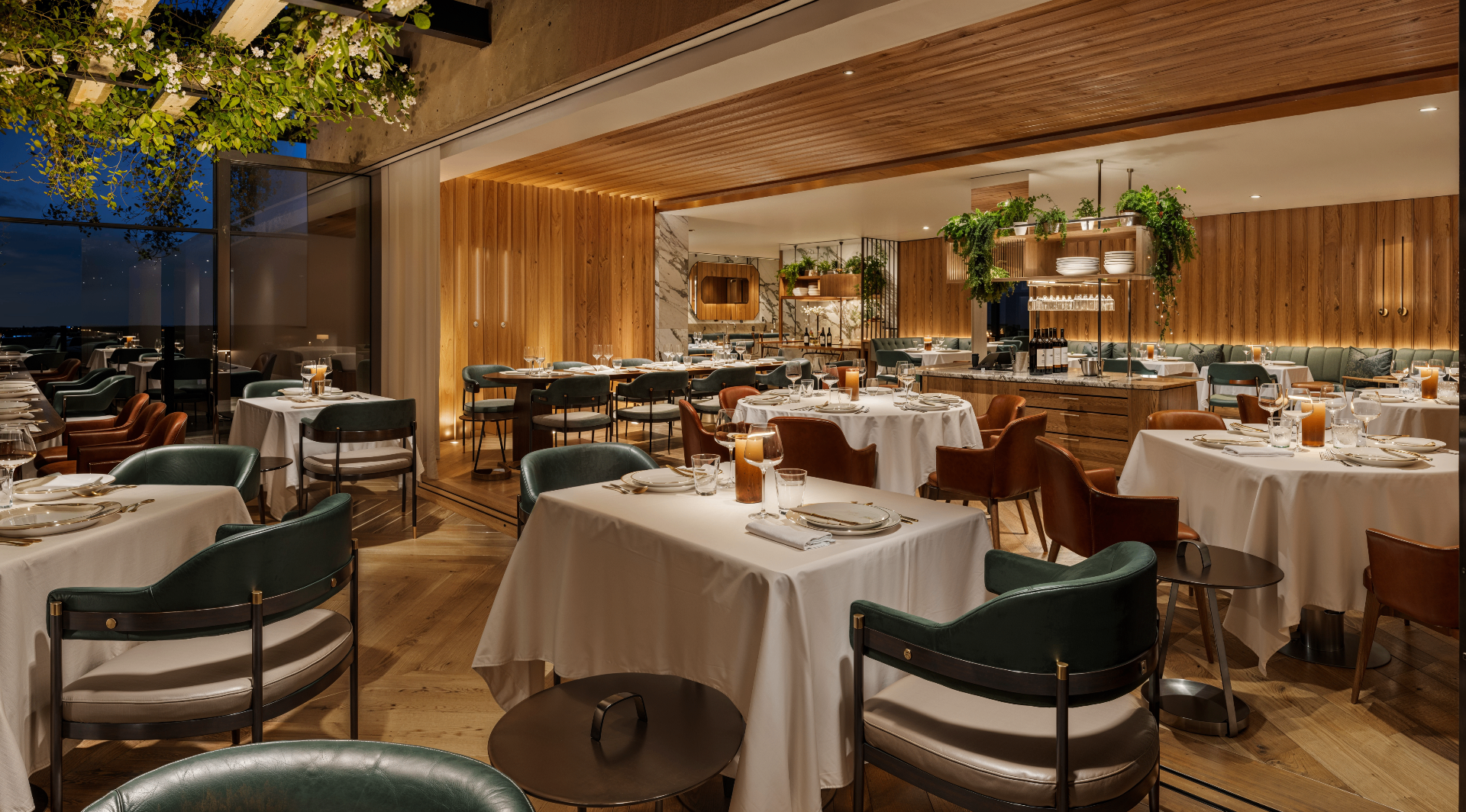 City Social — Terrace Dining — Hospitality CGI portfolio image by Mosh Design